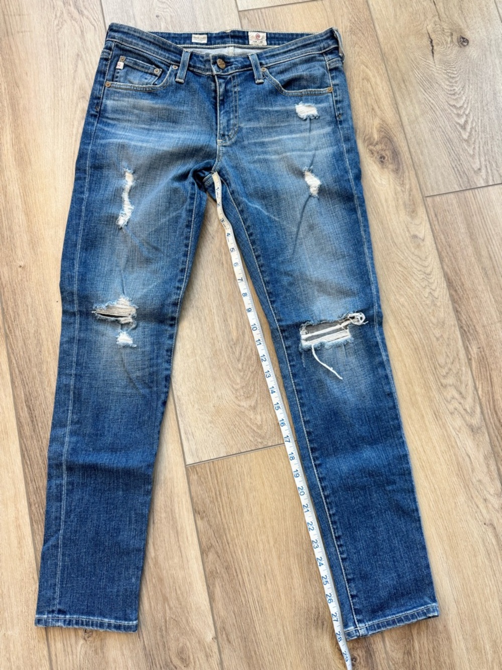 AG Stevie Ankle distressed